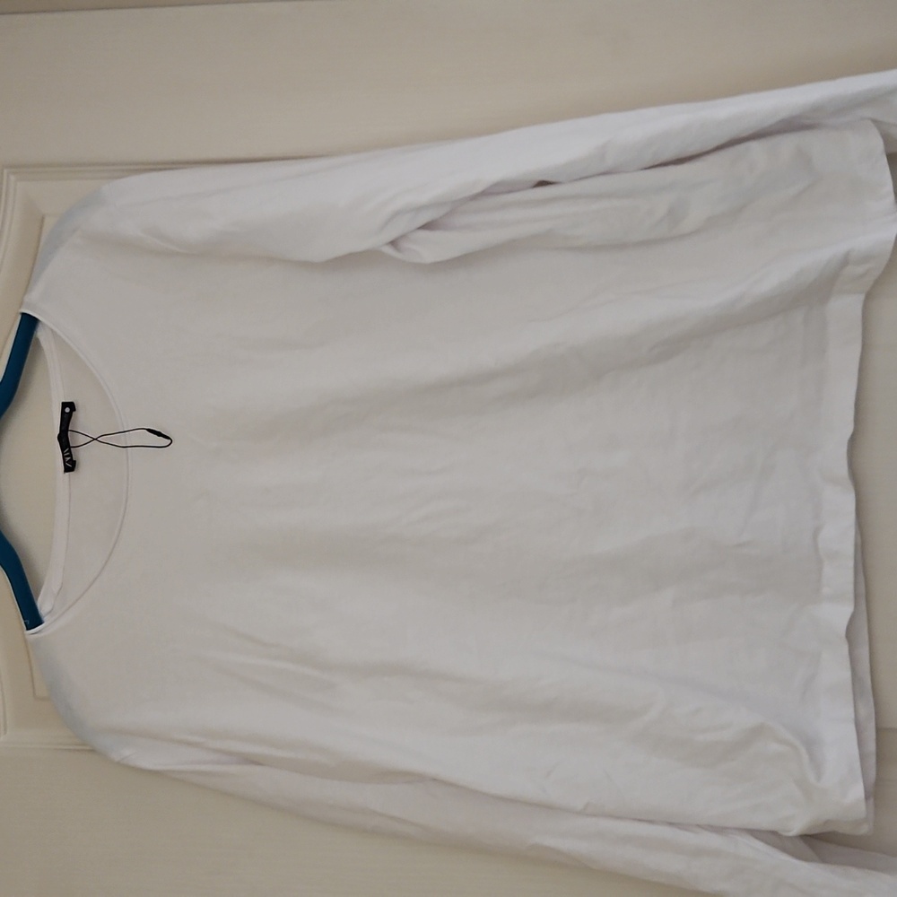 White Long Sleeve WoMen's Shirt